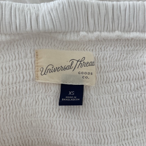 universal thread white strapless midi dress - Picture 5 of 5